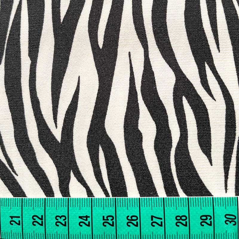 56 raion 44 satin viscoza țesătură animal print zebra animal print